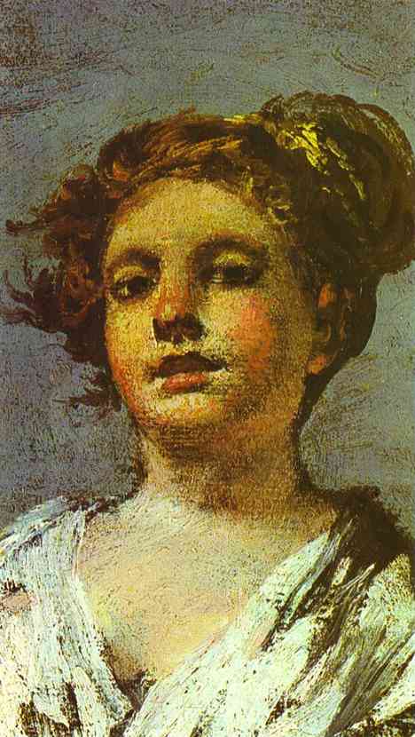girl with a jug. (aguadora)